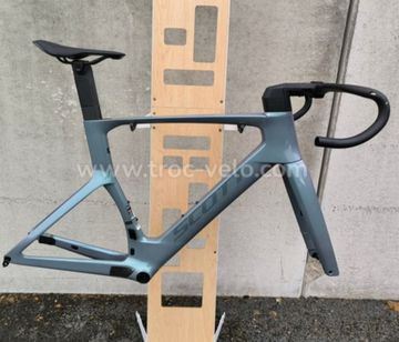 Used Scott Foil RC 20 2023 Frameset 2023 Road & Gravel, Light Gray — image 1 of 3