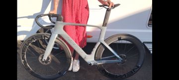 Used Scott Foil RC 20 2023 Frameset 2023 Road & Gravel, Light Gray — image 2 of 3
