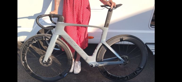 Used Scott Foil RC 20 2023 Frameset 2023 Road & Gravel, Light Gray — image 2 of 3