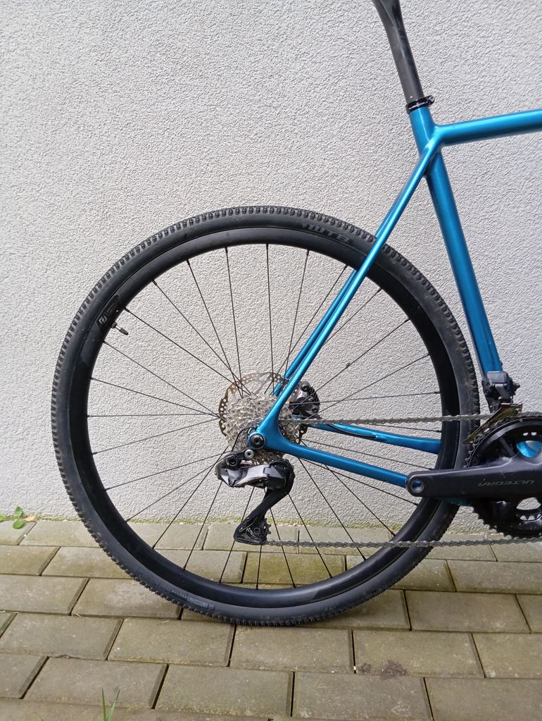 Used Open U.P Shimano Ultegra Di2 2022 Road & Gravel, Blue — image 9 of 10