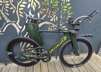 Used Specialized Shiv Expert Disc 2022 2022 Road & Gravel, Green — image 2 of 3