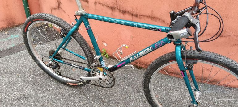 Used Raleigh Technium 1993 Mountainbike, Green — image 2 of 12
