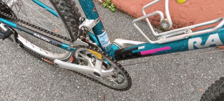 Used Raleigh Technium 1993 Mountainbike, Green — image 3 of 12