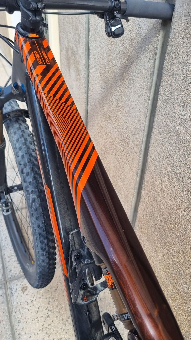 Used KTM Scarp Sram Eagle Transmission XX SL 2025 Mountainbike, Black — image 7 of 8