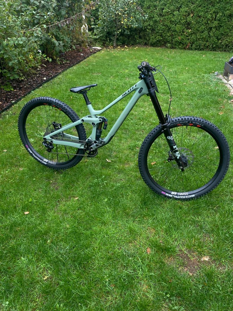 Scott Gambler 910 2021 2021 Mountainbike usato, Verde — immagine 2 di 11