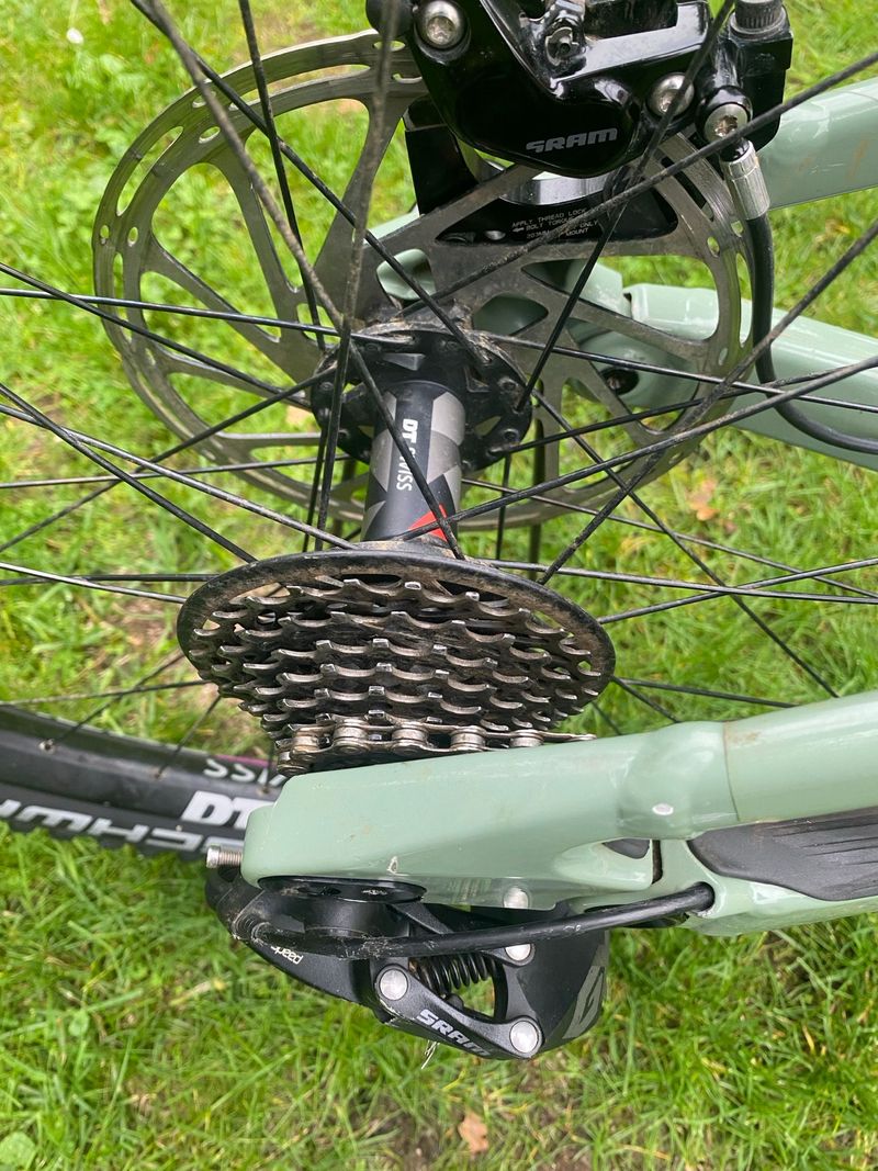 Scott Gambler 910 2021 2021 Mountainbike usato, Verde — immagine 8 di 11