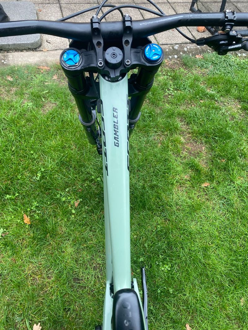 Scott Gambler 910 2021 2021 Mountainbike usato, Verde — immagine 11 di 11