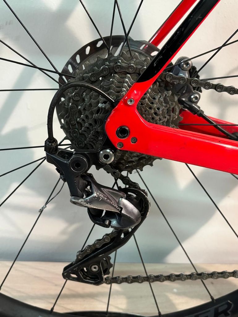 Used Trek Domane SL 6 2020 2020 Road & Gravel, Red — image 2 of 16