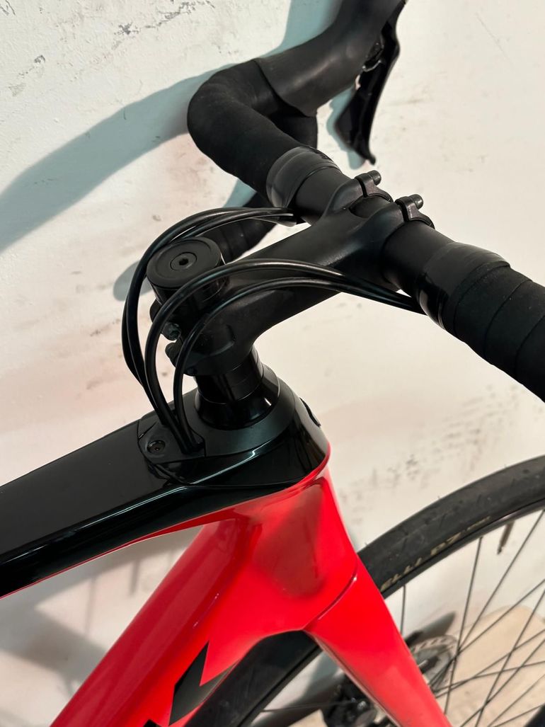 Used Trek Domane SL 6 2020 2020 Road & Gravel, Red — image 9 of 16
