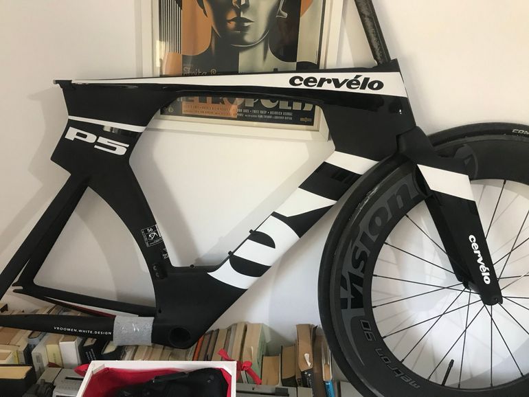 Used Cervélo P5 Dura-Ace 9000 2017 Frameset 2017 Road & Gravel, Black — image 10 of 14