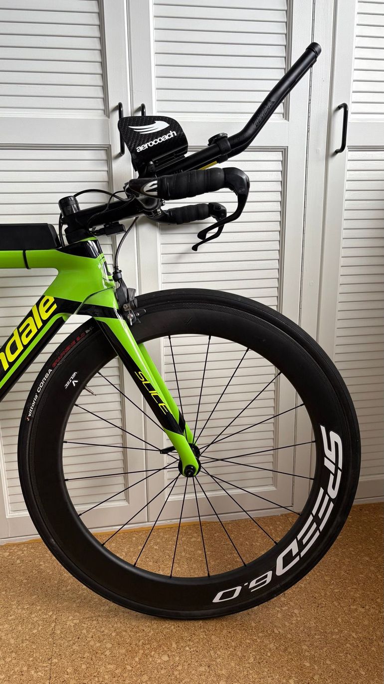 Used Cannondale Slice Ultegra Di2 2017 2017 Road & Gravel, Green — image 3 of 9