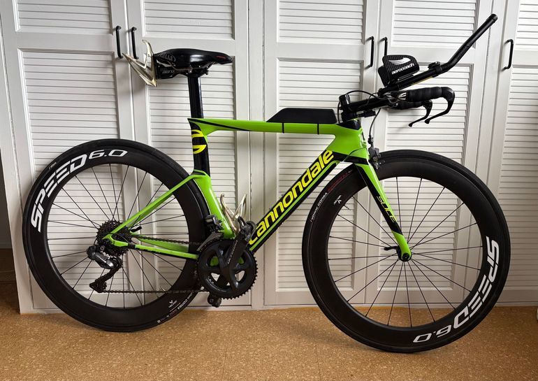 Used Cannondale Slice Ultegra Di2 2017 2017 Road & Gravel, Green — image 2 of 9