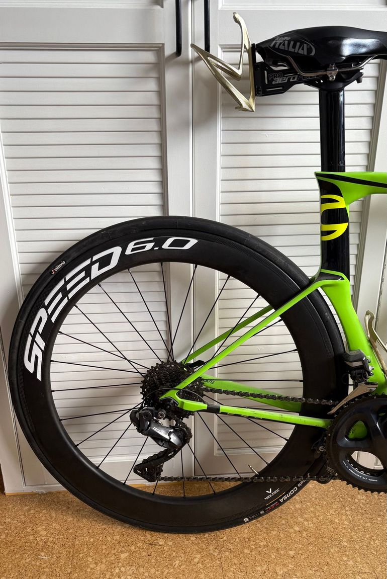 Used Cannondale Slice Ultegra Di2 2017 2017 Road & Gravel, Green — image 5 of 9
