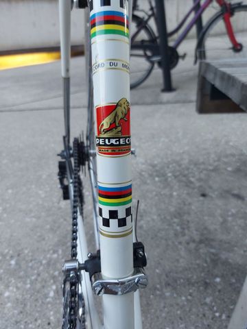 Used Peugeot PX 10 1972 Road & Gravel, White — image 12 of 12