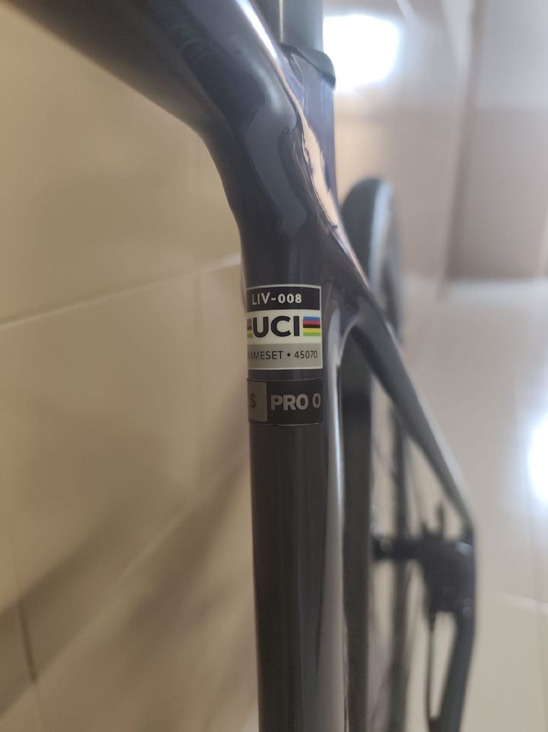 Used Liv Langma Advanced Pro 0 PC 2025 2025 Road & Gravel, Blue — image 5 of 5