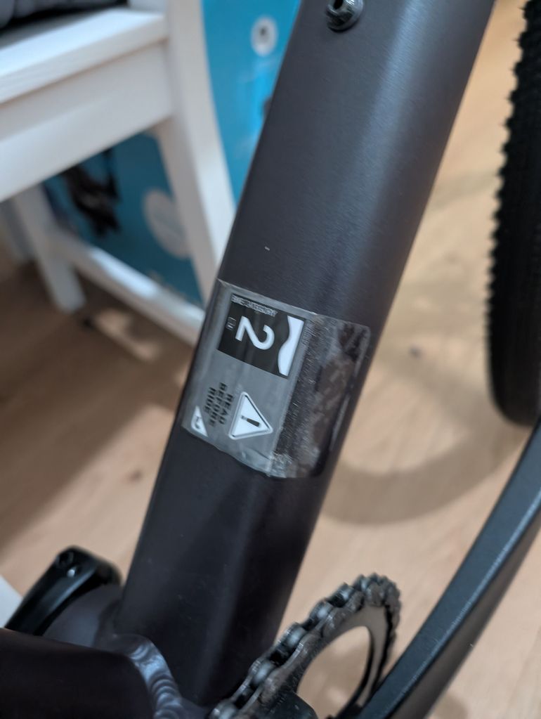 Used CUBE NULANE ONE 2025 2025 Road & Gravel, Light Gray — image 6 of 7