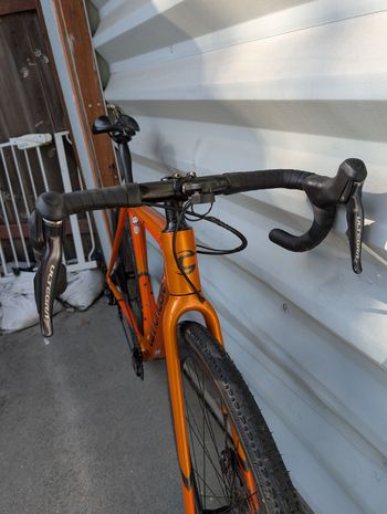 Used Cannondale SuperX Di2 2019 2019 Road & Gravel, Orange — image 8 of 13