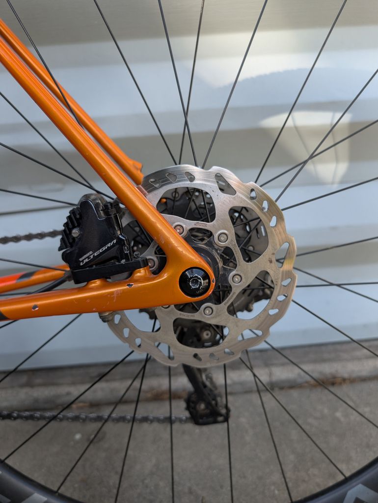 Used Cannondale SuperX Di2 2019 2019 Road & Gravel, Orange — image 12 of 13