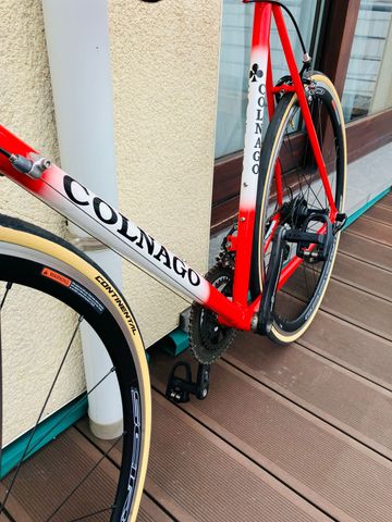 Used Colnago Crystal 1992 Road & Gravel, Red — image 12 of 15