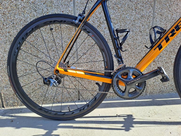 Used Trek Domane 5.2 Compact 2015 2015 Road & Gravel, Orange — image 3 of 4