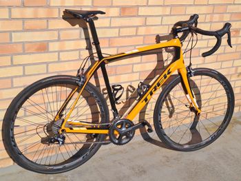 Used Trek Domane 5.2 Compact 2015 2015 Road & Gravel, Orange — image 2 of 4