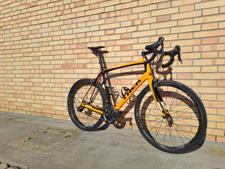 Used Trek Domane 5.2 Compact 2015 2015 Road & Gravel, Orange — image 4 of 4