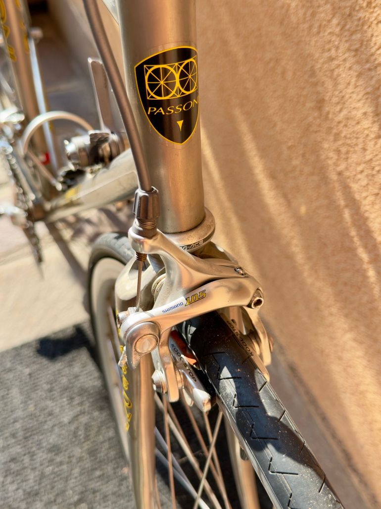 Used IS Passoni TOP Titanio 1987 Road & Gravel, Light Gray — image 6 of 9