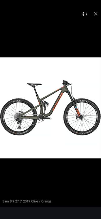 Used Focus SAM 8.8 2021 2021 MTB