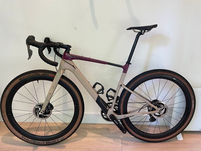 Used Cannondale Topstone Shimano GRX Di2 2022 Road & Gravel, Light Gray — image 2 of 11