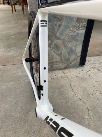 Used Massi Team Race 2024 Frameset 2024 Road & Gravel, White — image 5 of 9
