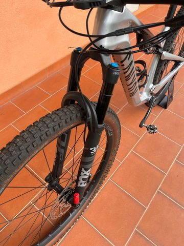 Used Canyon Lux Trail CF 6 2024 2024 Mountainbike, Light Gray, 29 — image 4 of 9