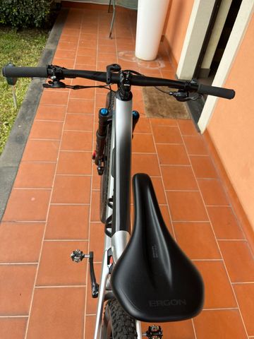 Used Canyon Lux Trail CF 6 2024 2024 Mountainbike, Light Gray, 29 — image 8 of 9