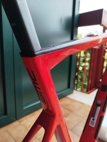 Used BMC Teammachine SLR 01 MOD 2023 Frameset 2023 Road & Gravel, Red — image 3 of 8