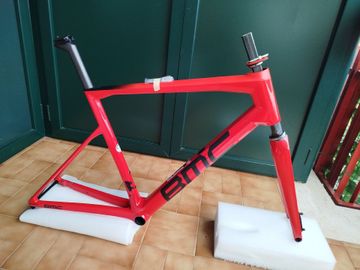 Used BMC Teammachine SLR 01 MOD 2023 Frameset 2023 Road & Gravel, Red — image 1 of 8