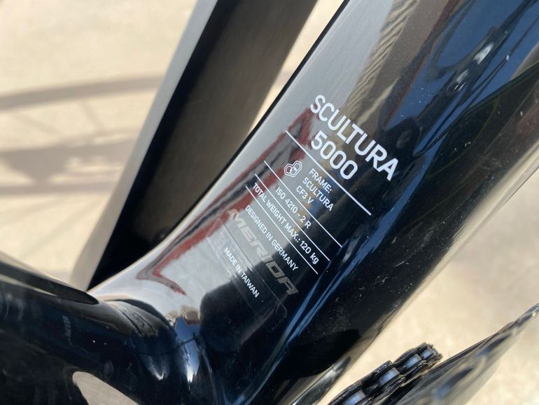 Used Merida SCULTURA 5000 2025 Frameset 2025 Road & Gravel, Black — image 2 of 13