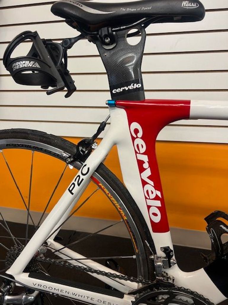 Used Cervélo P2C 2008 Road & Gravel, White — image 6 of 15