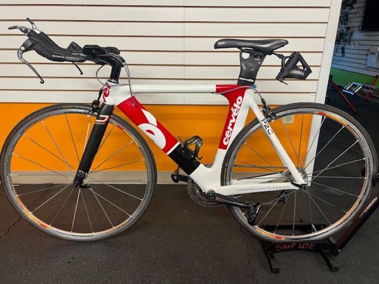 Used Cervélo P2C 2008 Road & Gravel, White — image 9 of 15