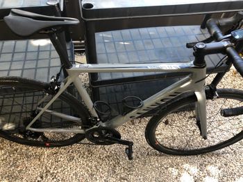 Used Canyon Ultimate CF SL 7 2022 2022 Road & Gravel, Light Gray — image 3 of 7