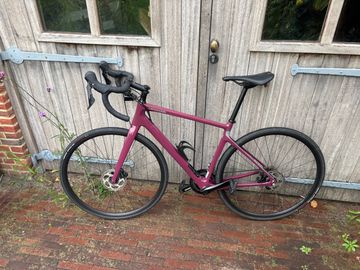 Used Cannondale Synapse Carbon 3 L 2024 2024 Road & Gravel, Red — image 2 of 17