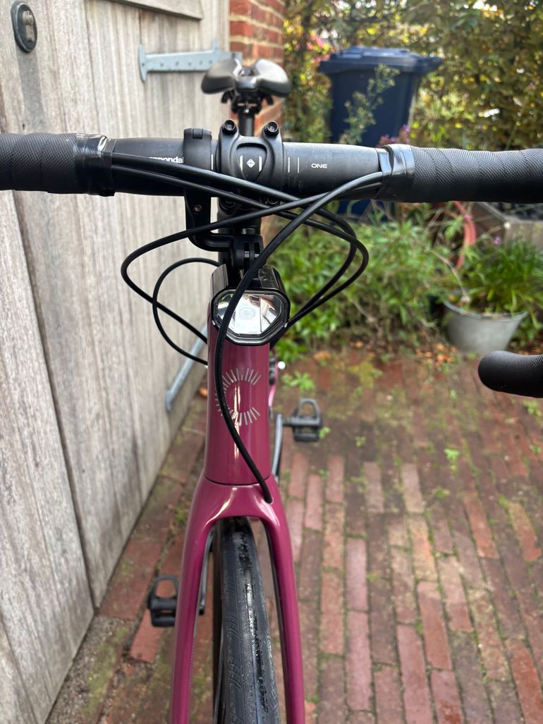 Used Cannondale Synapse Carbon 3 L 2024 2024 Road & Gravel, Red — image 6 of 17
