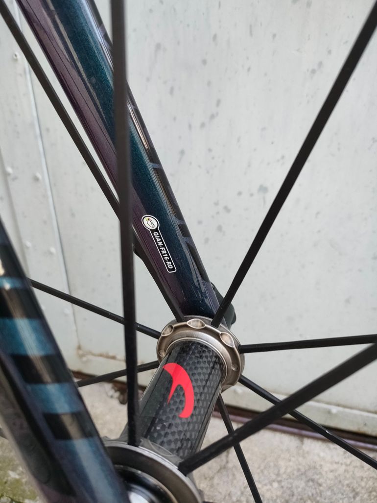 Used Giant TCR ADVANCED SL 2019 2019 Road & Gravel, Blue — image 5 of 14