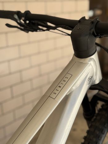 Used Scott Genius 940 2023 2023 Mountainbike, Light Gray, 29 — image 3 of 11