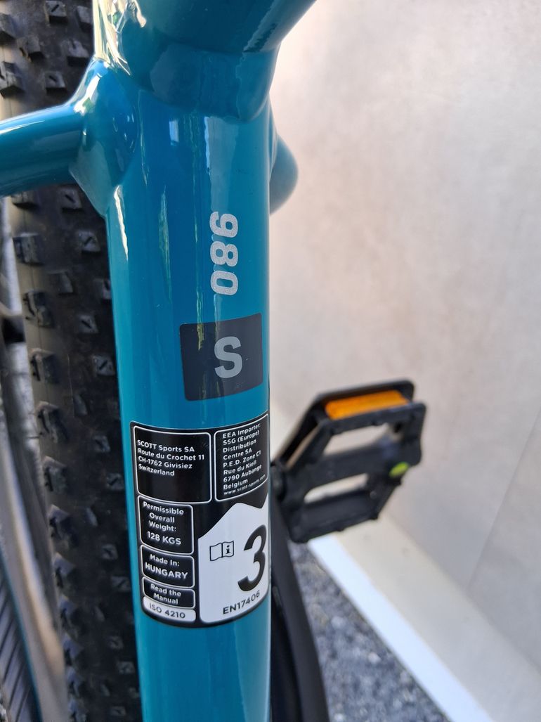 Used Scott Scale 980 Blue 2023 Mountainbike, Blue — image 3 of 5