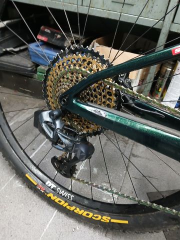 Used BMC Fourstroke SRAM XX1 Eagle 2022 Mountainbike, Green — image 2 of 3