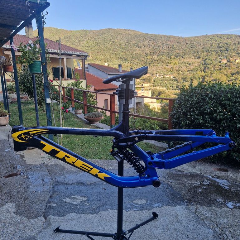 Used Trek Session 9 X01 2022 Frameset 2022 Mountainbike, Blue, 29 — image 2 of 6
