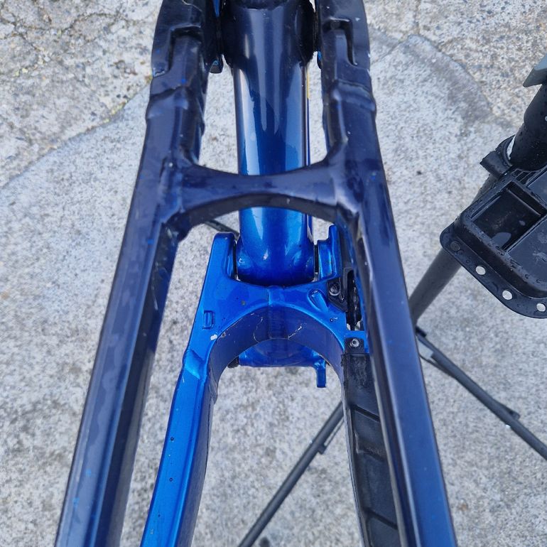 Used Trek Session 9 X01 2022 Frameset 2022 Mountainbike, Blue, 29 — image 4 of 6