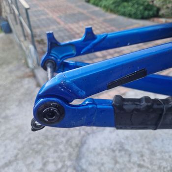 Used Trek Session 9 X01 2022 Frameset 2022 Mountainbike, Blue, 29 — image 3 of 6