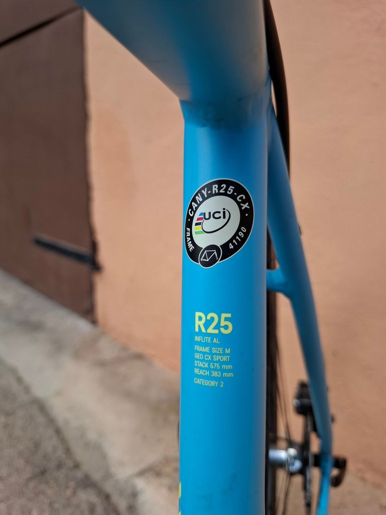 Used Canyon Inflite Shimano Ultegra 2018 Road & Gravel, Blue — image 12 of 13