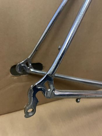 Used CBT Italia Millennium Frameset 1980 Road & Gravel, Blue — image 8 of 8