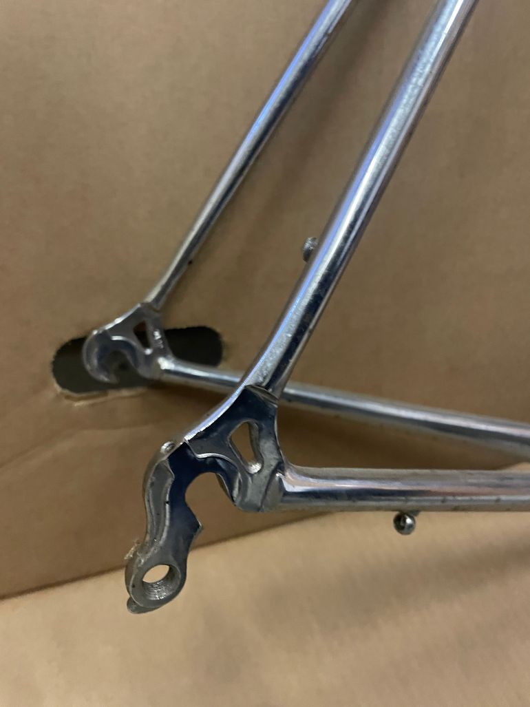 Used CBT Italia Millennium Frameset 1980 Road & Gravel, Blue — image 8 of 8